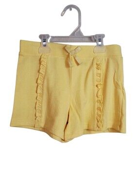 365 Kids by Garanimals | Yellow Ruffle Shorts | Girls Size 8